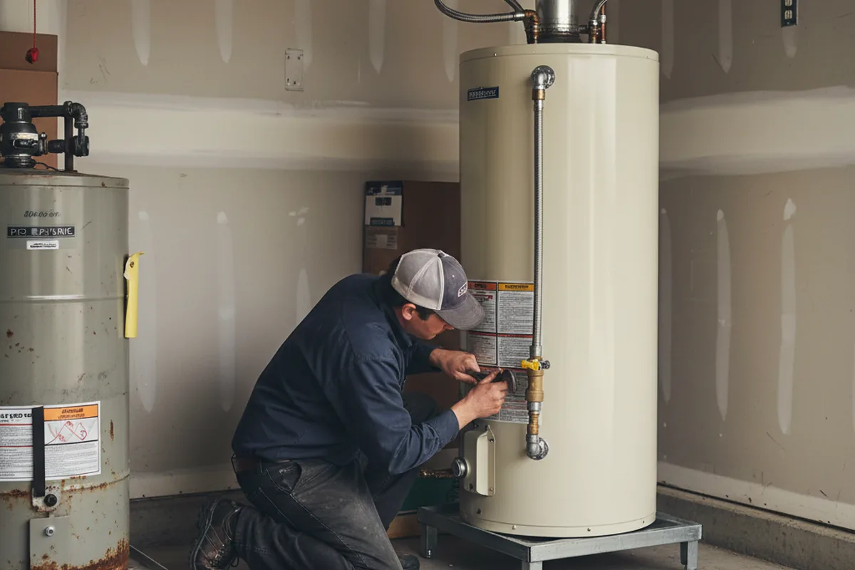 Water heater and shutoff valve replacement in Indian Rocks Beach